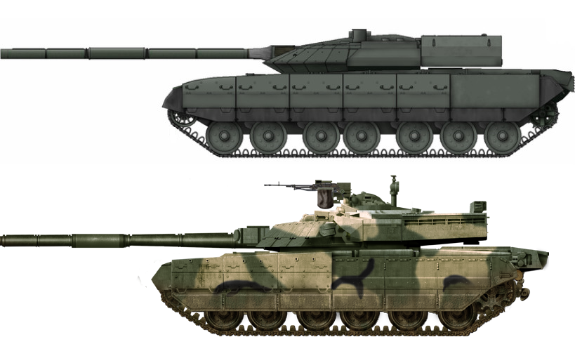 Águila Negra/T-80UM2 y T-80U
