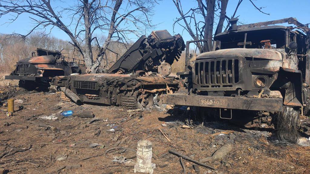 T-80UM2 destruido en Ucrania