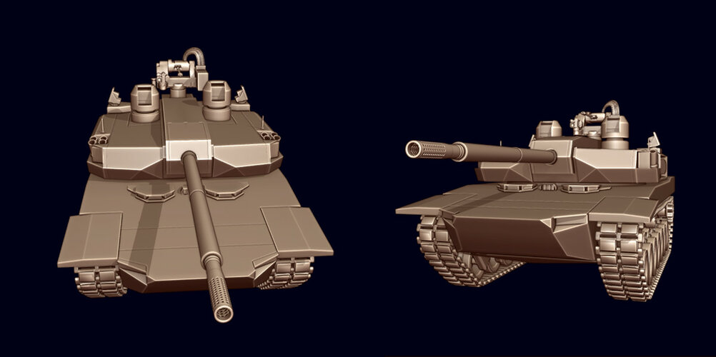 Diseño de un tanque de reemplazo para el Abrams