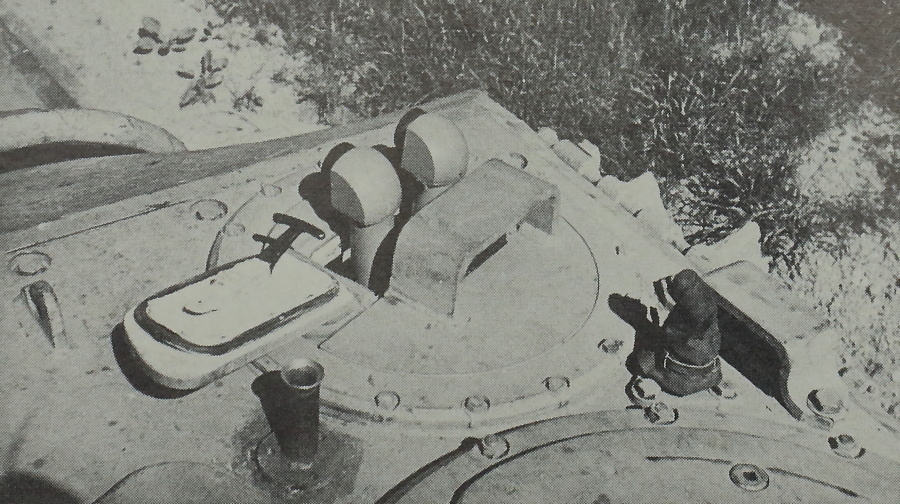 Periscopio Sf14Z de un Jagdtiger
