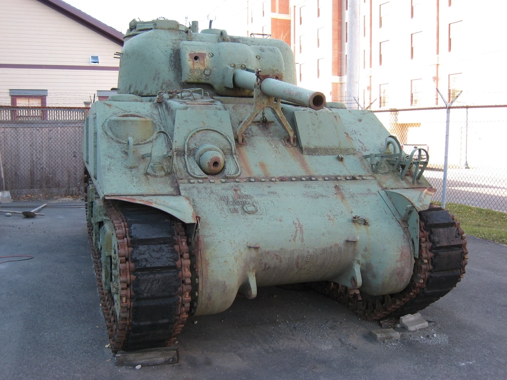 M4 Sherman estadounidense de exhibición 