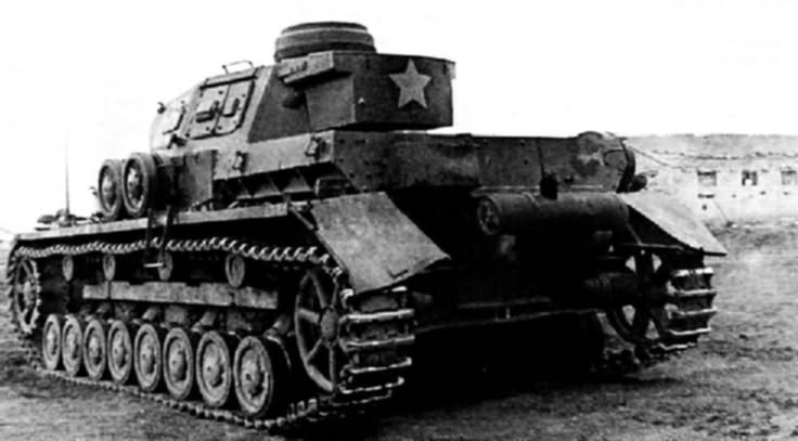 Panzer IV ausf D capturado
