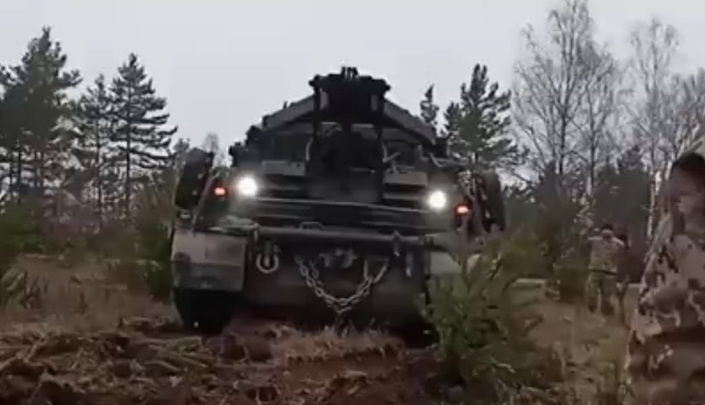 M88A2 de recuperación en Ucrania
