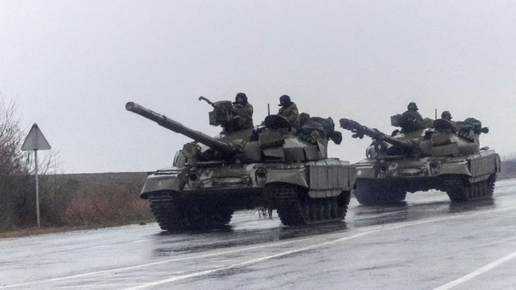 T-80U rusos en Ucrania