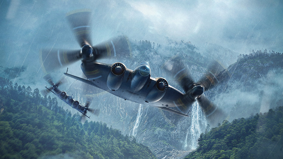 XF5U-1 de War Thunder.